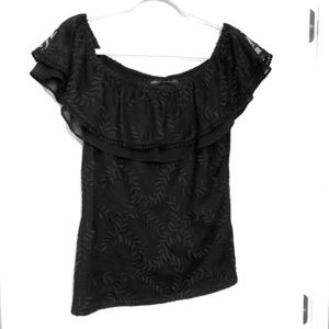 WHBM off the shoulder blouse NWT